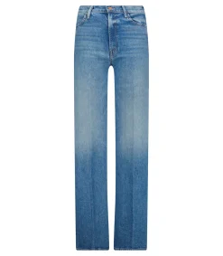 Mother Jean droit The Hustler Roller Heel Tropic*Femme Bas