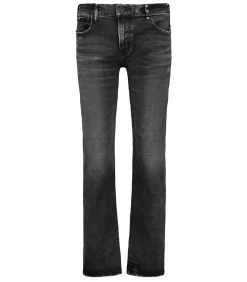 Moussy Vintage Jean Fairfield Slim Straight Black*Femme Bas