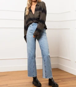RE/DONE Jean flare crop taille haute Levi's*Femme Bas