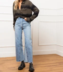 RE/DONE Jean flare crop taille haute Levi's*Femme Bas