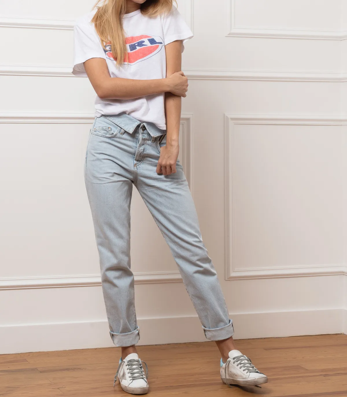 Jean Atelier Jean Flip in Sky*Femme Bas