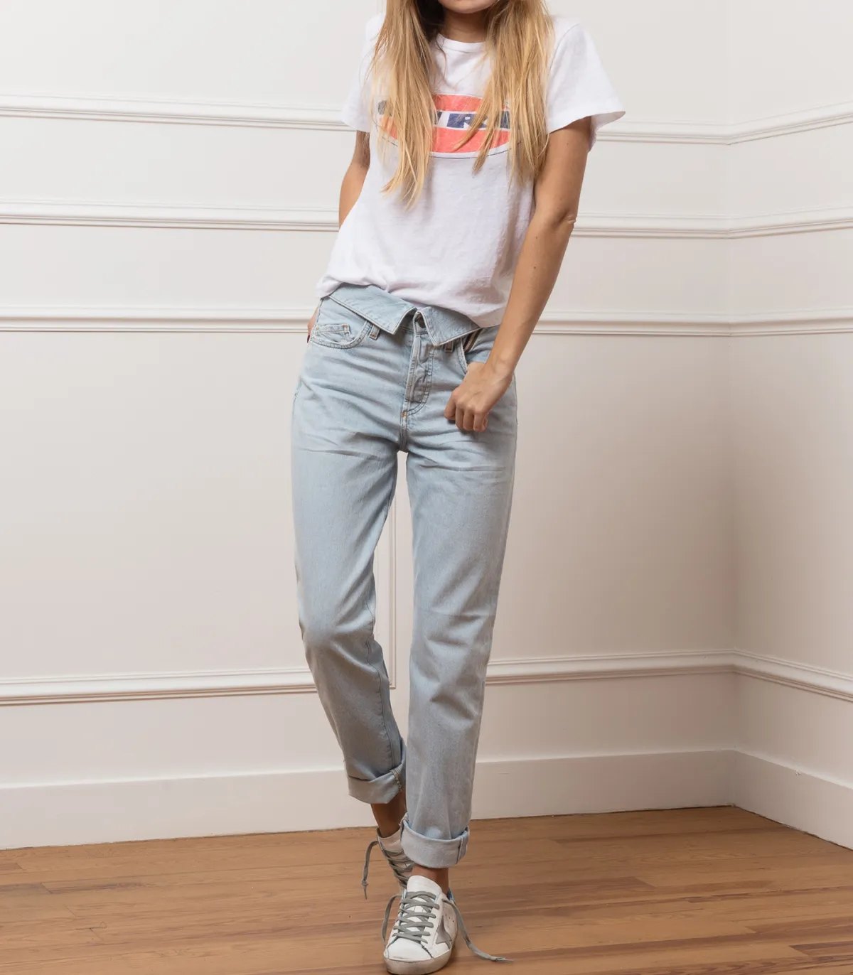 Jean Atelier Jean Flip in Sky*Femme Bas