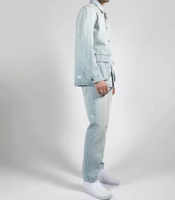 Nine in the Morning Jean homme Nathan Straight Bleu Clair*Homme Pantalons