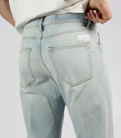 Nine in the Morning Jean homme Nathan Straight Bleu Clair*Homme Pantalons