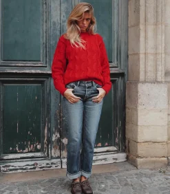 BORO Jean Kawasaki Low Rise Straight Leg*Femme Bas