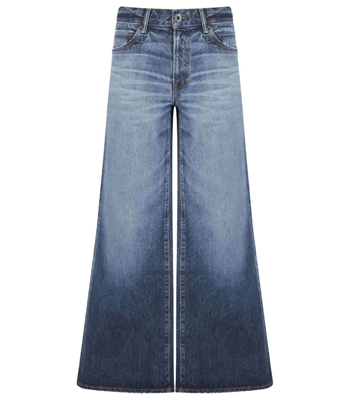 BORO Jean Kure Mid Rise Flare*Femme Bas