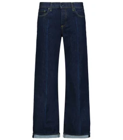 ASKK NY Jean Low Rise Straight Baby Cuff*Femme Bas