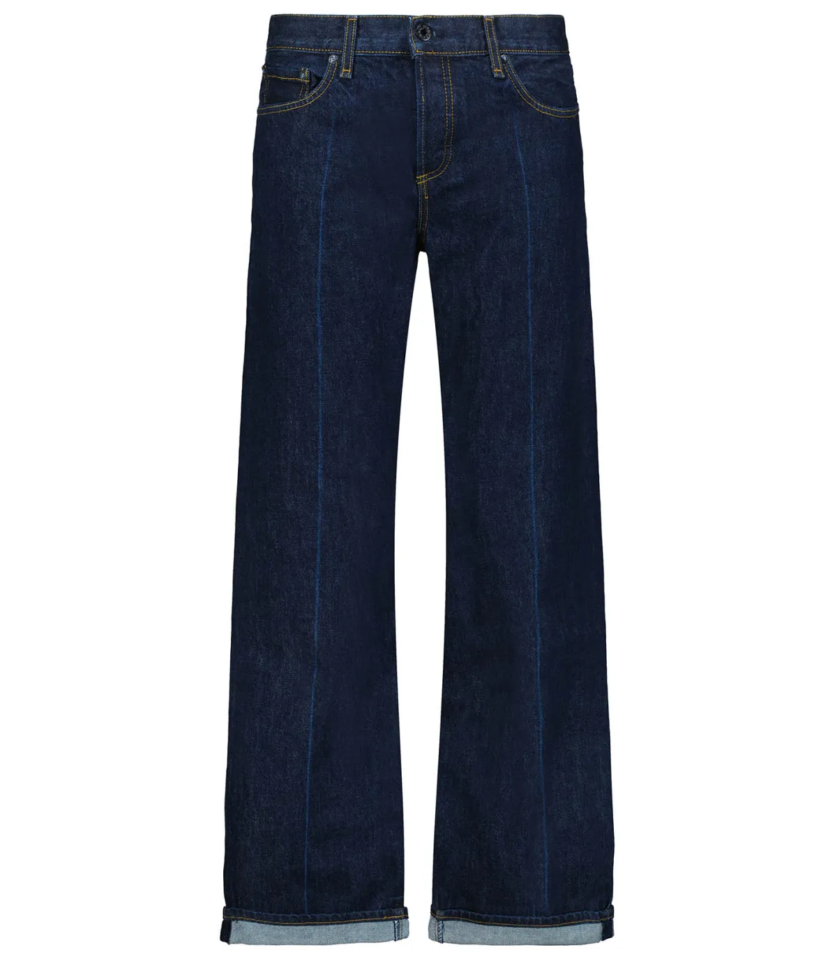 ASKK NY Jean Low Rise Straight Baby Cuff*Femme Bas