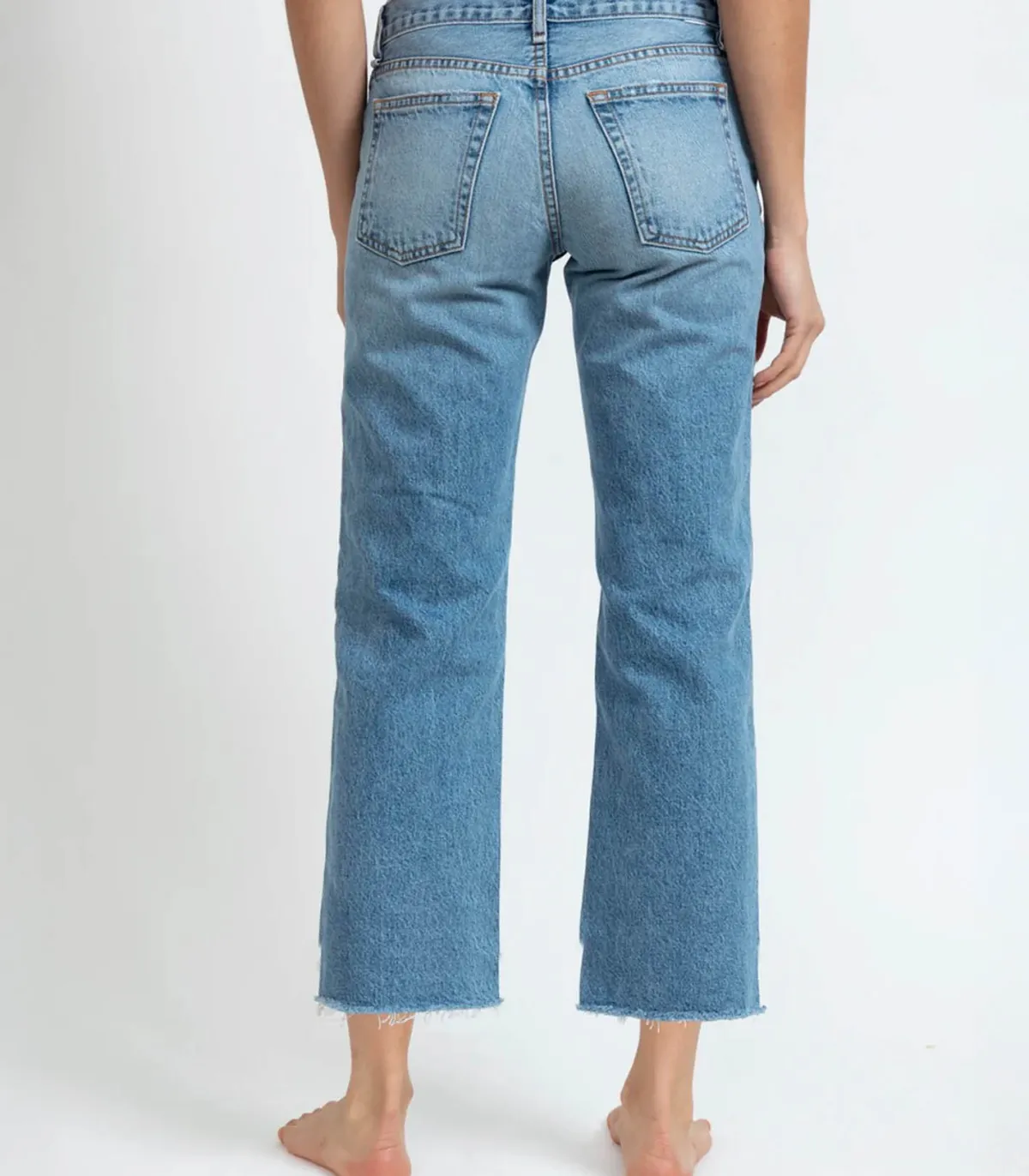 ASKK NY Jean Low Rise Straight Berkley*Femme Bas