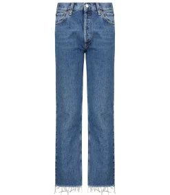 AGOLDE Jean Mid Rise Relaxed Boot Sphere*Femme Bas