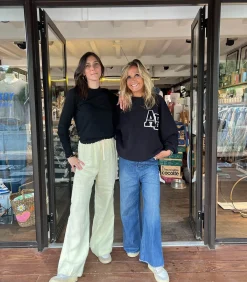 HAPPY HAUS Jean Oversize XL Bleu D'été*Femme Bas