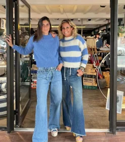 HAPPY HAUS Jean Oversize XL Bleu D'été*Femme Bas