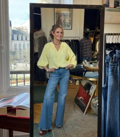 Levi Jean Ribcage Bells Next Saturday No Crease*Femme Bas