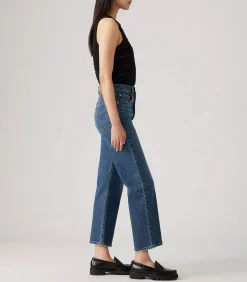 Levi Jean Ribcage Straight Ankle*Femme Bas