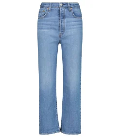 Levi Jean Ribcage Straight Ankle*Femme Bas