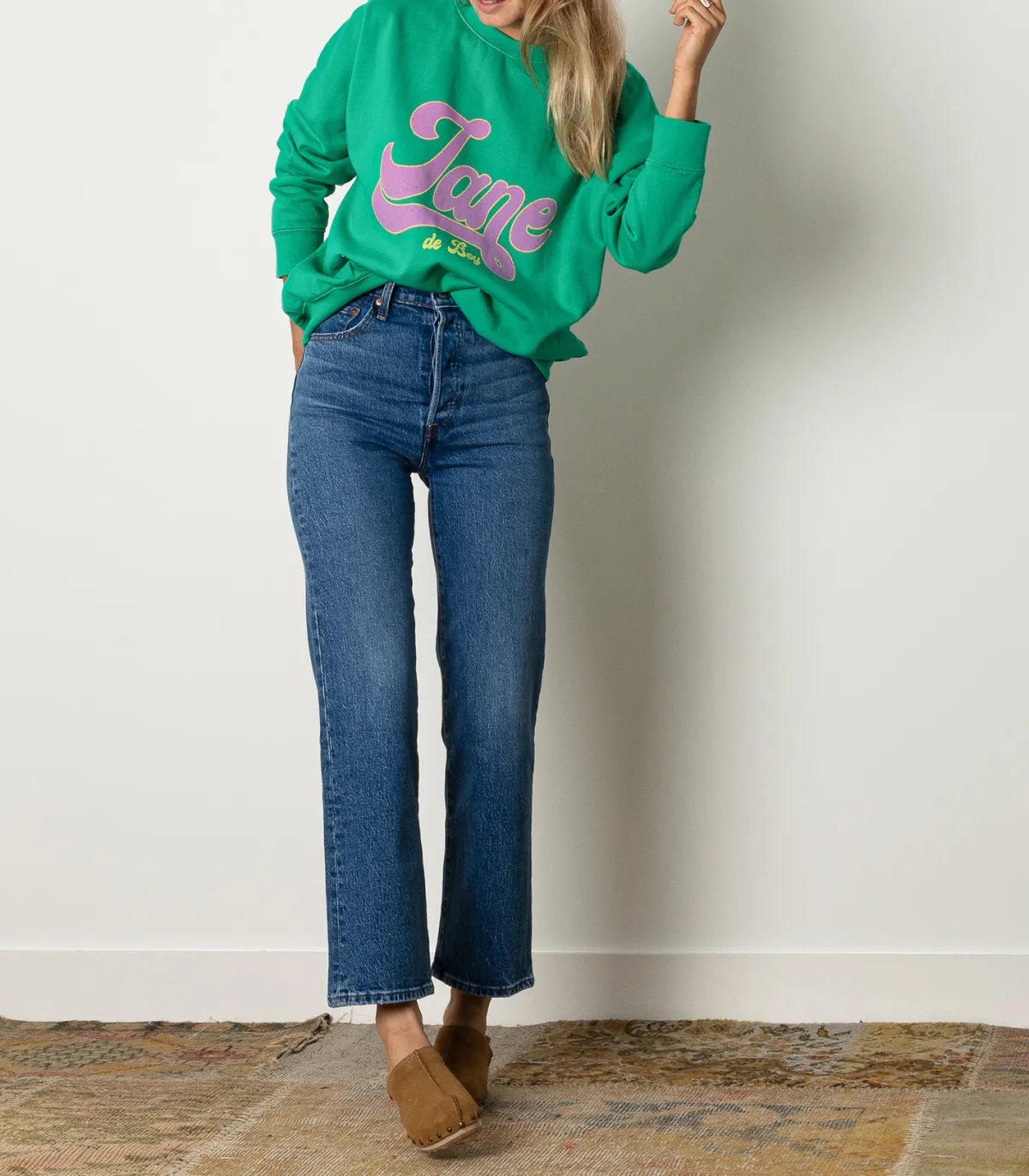 Levi Jean Ribcage Straight Ankle*Femme Bas