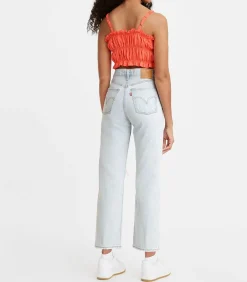 Levi Jean Ribcage Straight Ankle Ojai Shore*Femme Bas