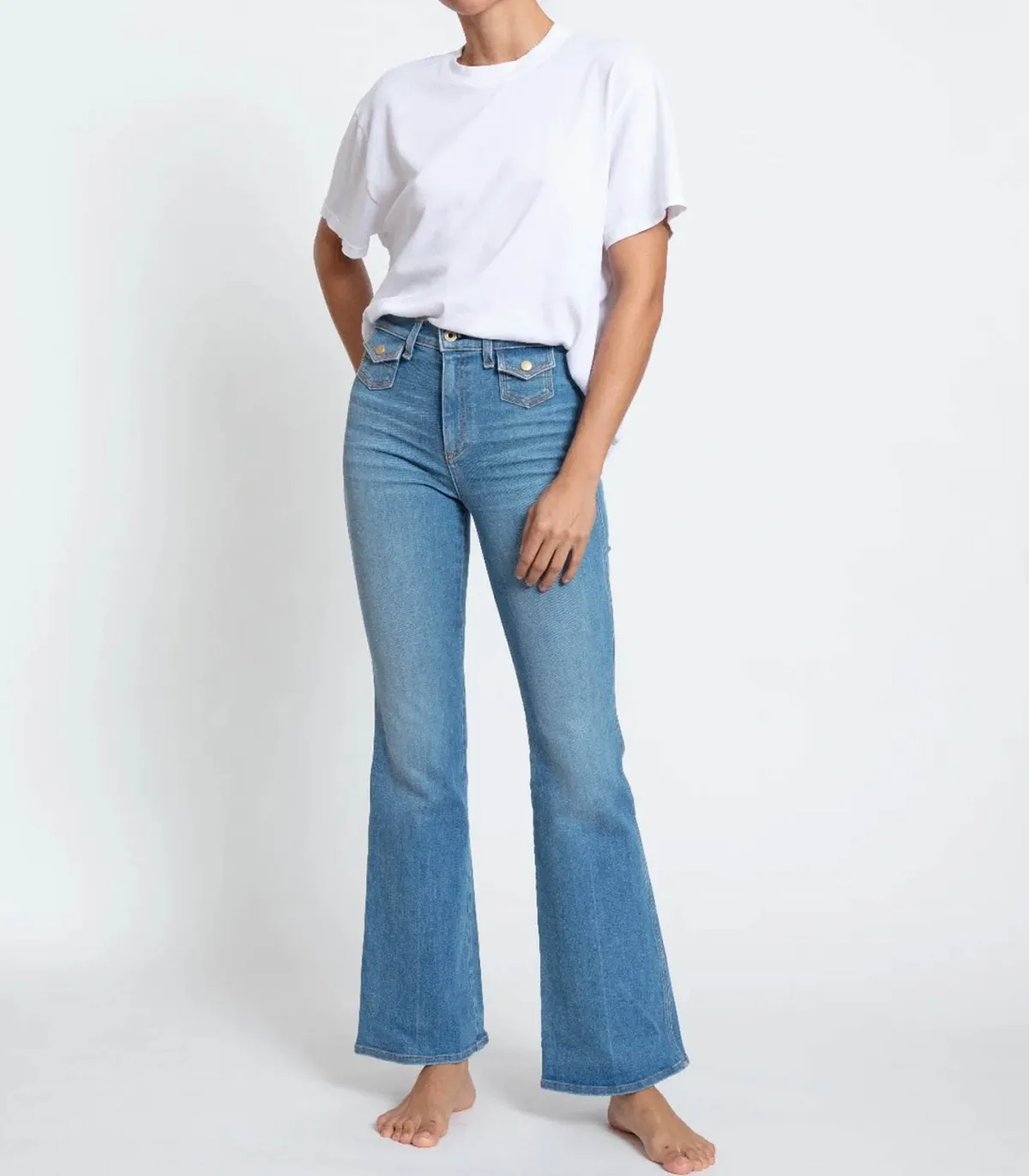 ASKK NY Jean 70s Boot Limey*Femme Bas