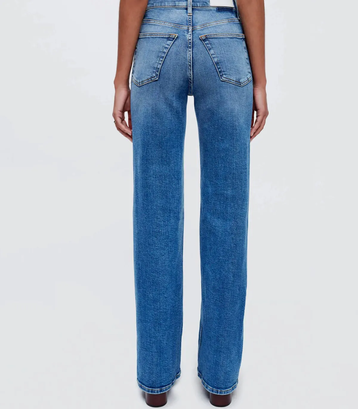 RE/DONE Jean 70s Ultra HighRise Wide Leg Indigo Storm*Femme Bas