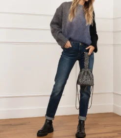 Frame Jean slim cropped Le Garçon Azure*Femme Bas