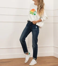 Frame Jean slim cropped Le Garçon Azure*Femme Bas