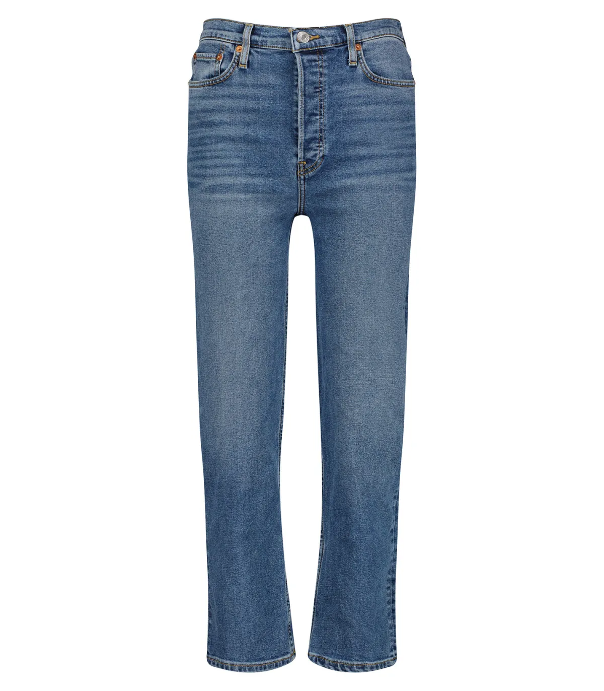 RE/DONE Jean Western Blue 70s Stovepipe*Femme Bas