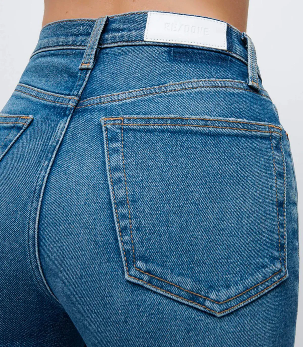 RE/DONE Jean Western Blue 70s Stovepipe*Femme Bas