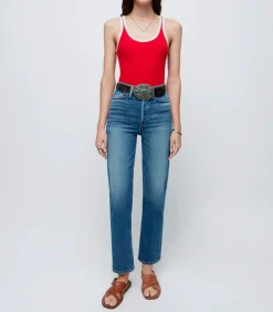RE/DONE Jean Western Blue 70s Stovepipe*Femme Bas