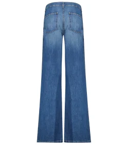 ASKK NY Jean Wide Leg Pleated Cobra*Femme Bas