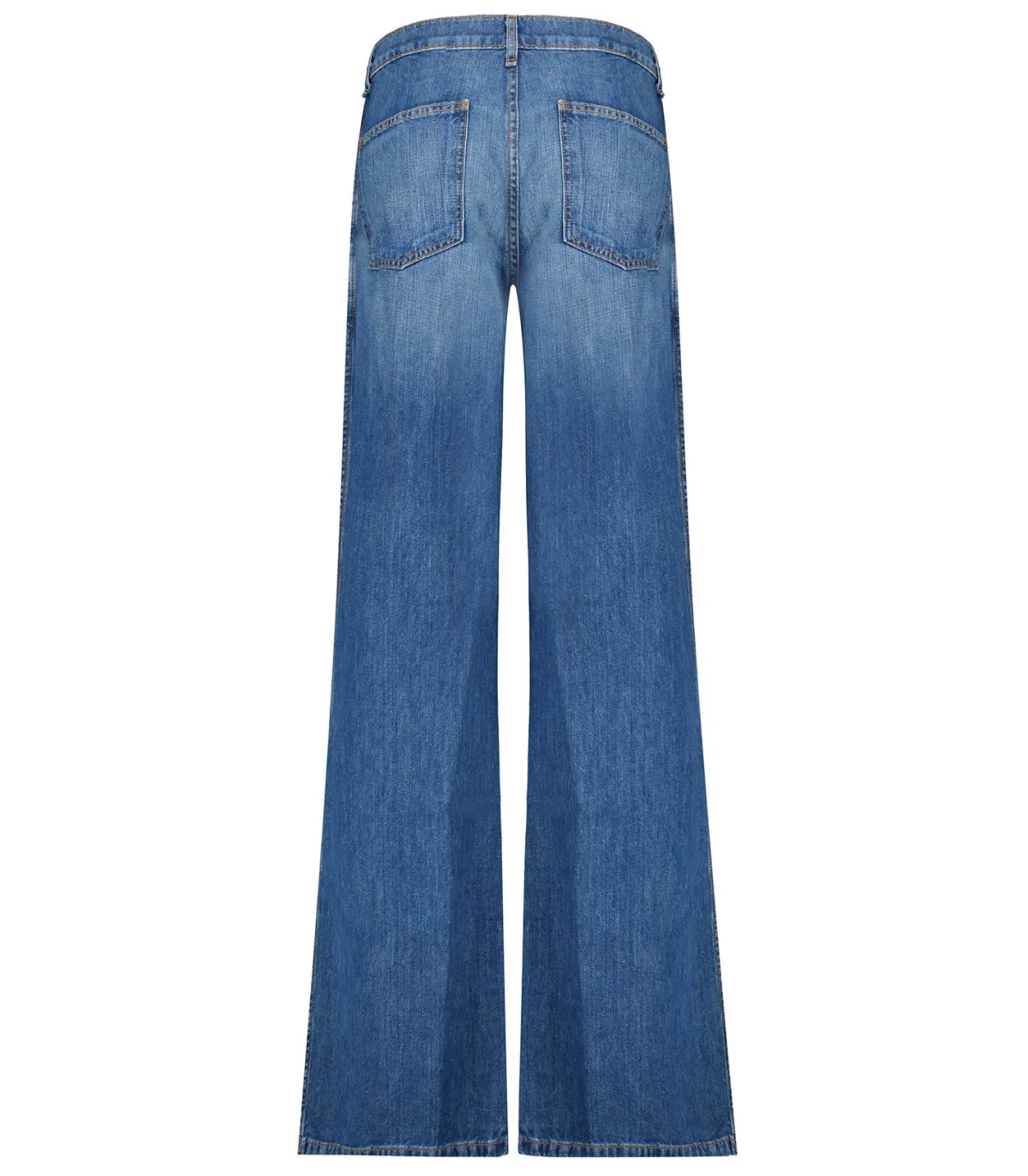 ASKK NY Jean Wide Leg Pleated Cobra*Femme Bas