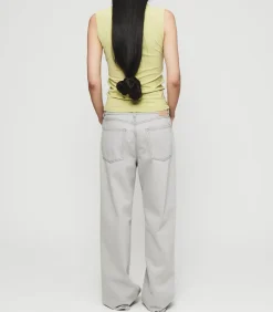 6397 Jean Wide Superlight Grey*Femme Bas