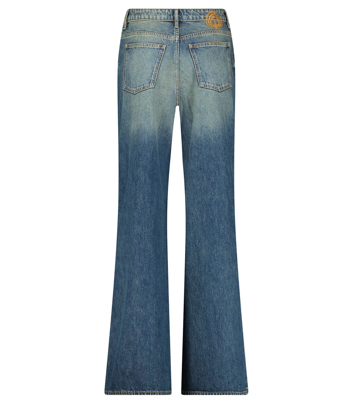 HAPPY HAUS Jean Wideleg Peacock*Femme Bas