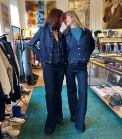 Agathe de la Fontaine Jean Woodstock Denim Indigo*Femme Bas