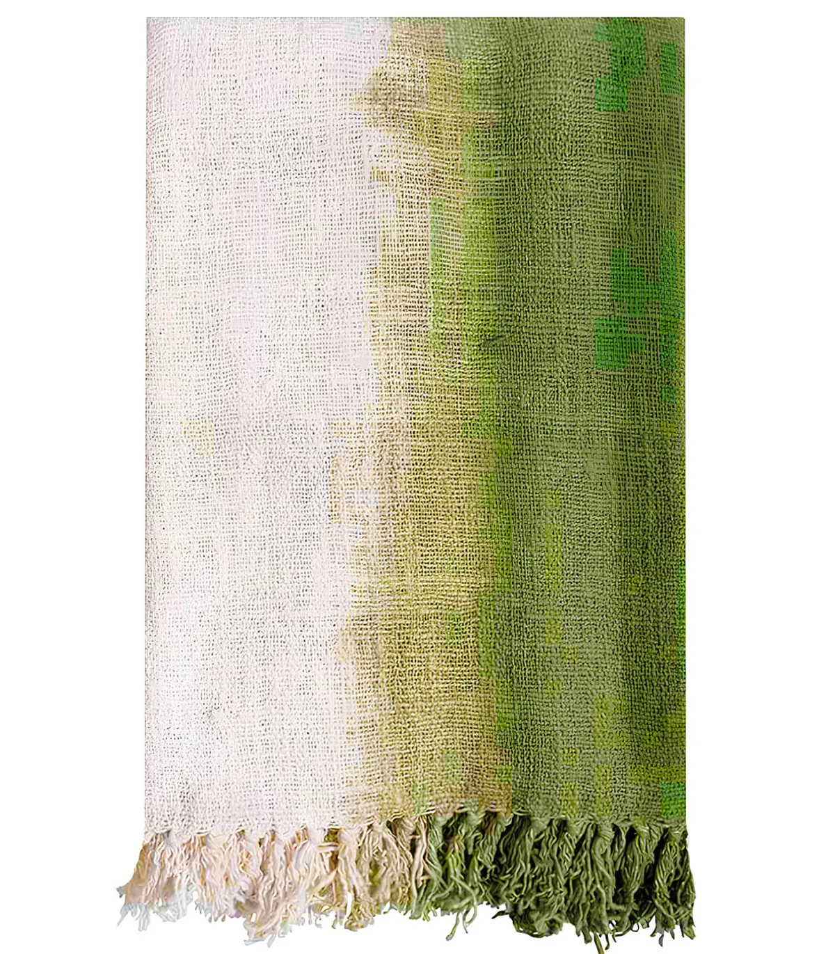 Originalhome Jeté de Canapé en Coton Recyclé Dégradé* Plaids & Couvertures