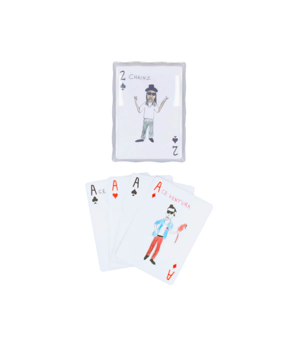 UNFORTUNATE PORTRAIT Jeu de cartes illustration* Jeux & Jouets