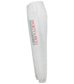 Sporty & Rich Jogging Finish Line Heather Grey*Femme Bas