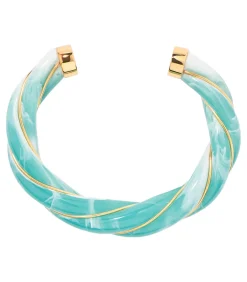 Aurélie Bidermann Jonc Diana Tie & Dye Amazonite*Femme Bracelets