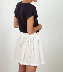 Maison Saint Julien Jupe courte Alexandrie Off White*Femme Bas