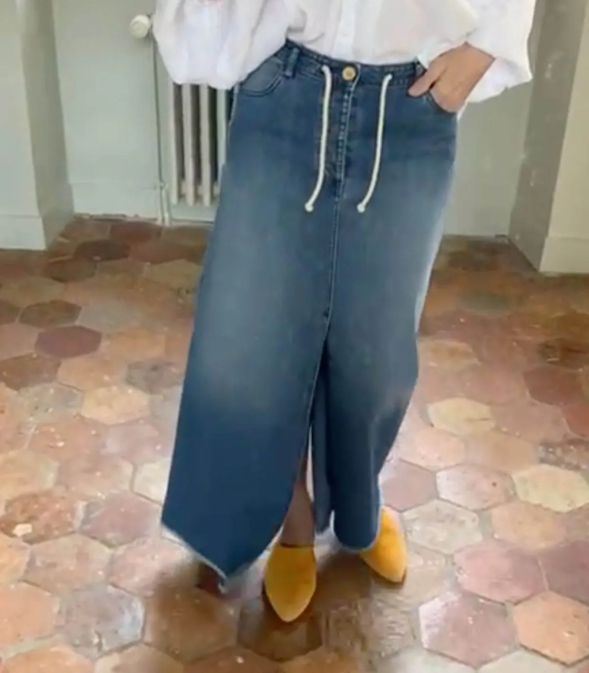 HAPPY HAUS Jupe Over Light Blue*Femme Bas