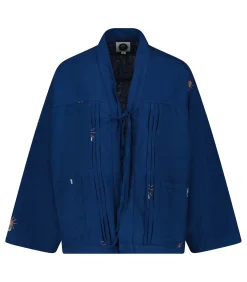 Bsbee Kimono Aguasca Indigo*Femme Manteaux & Vestes
