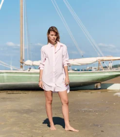 La Nouvelle Liquette Julia Pink Stripes*Femme Hauts