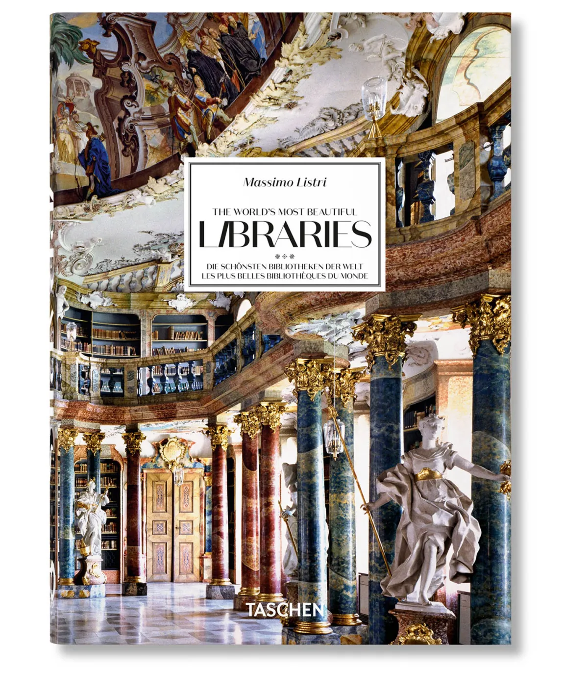 Taschen Livre Massimo Listri. The World’s Most Beautiful Libraries. 40th Ed.* Beaux Livres