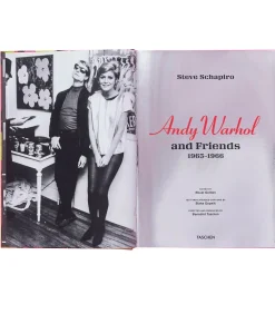 Taschen Livre Schapiro. Andy Warhol and Friends* Beaux Livres