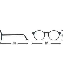 IZIPIZI Lunettes de lecture #D Black*Femme Lunettes|Lunettes