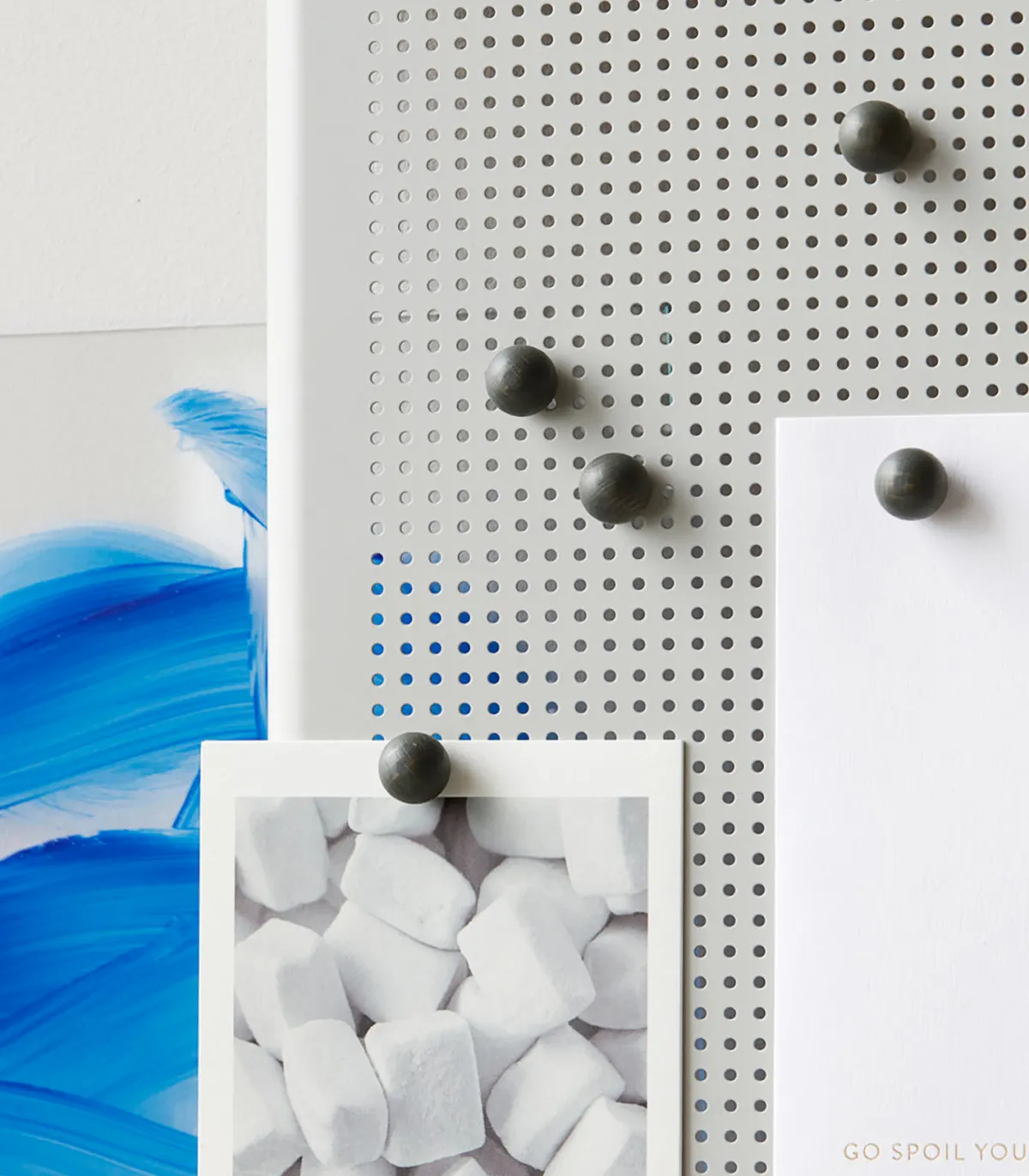 Monograph Magnets en bois - kit de 12* Déco De Bureau