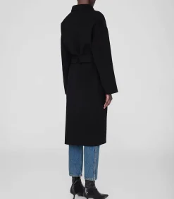 Anine Bing Manteau long en laine Dylan Black*Femme Manteaux & Vestes