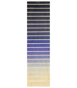 Woodhi Marque-Pages en bois Dégradé Bleu* Petite Papeterie