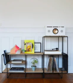 La Boite Concept Meuble acoustique et modulable Lines Chêne + Kit accessoires cuir* Mobilier|La Boite Concept