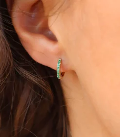 Waekura Mini Créole*Femme Boucles D'Oreilles