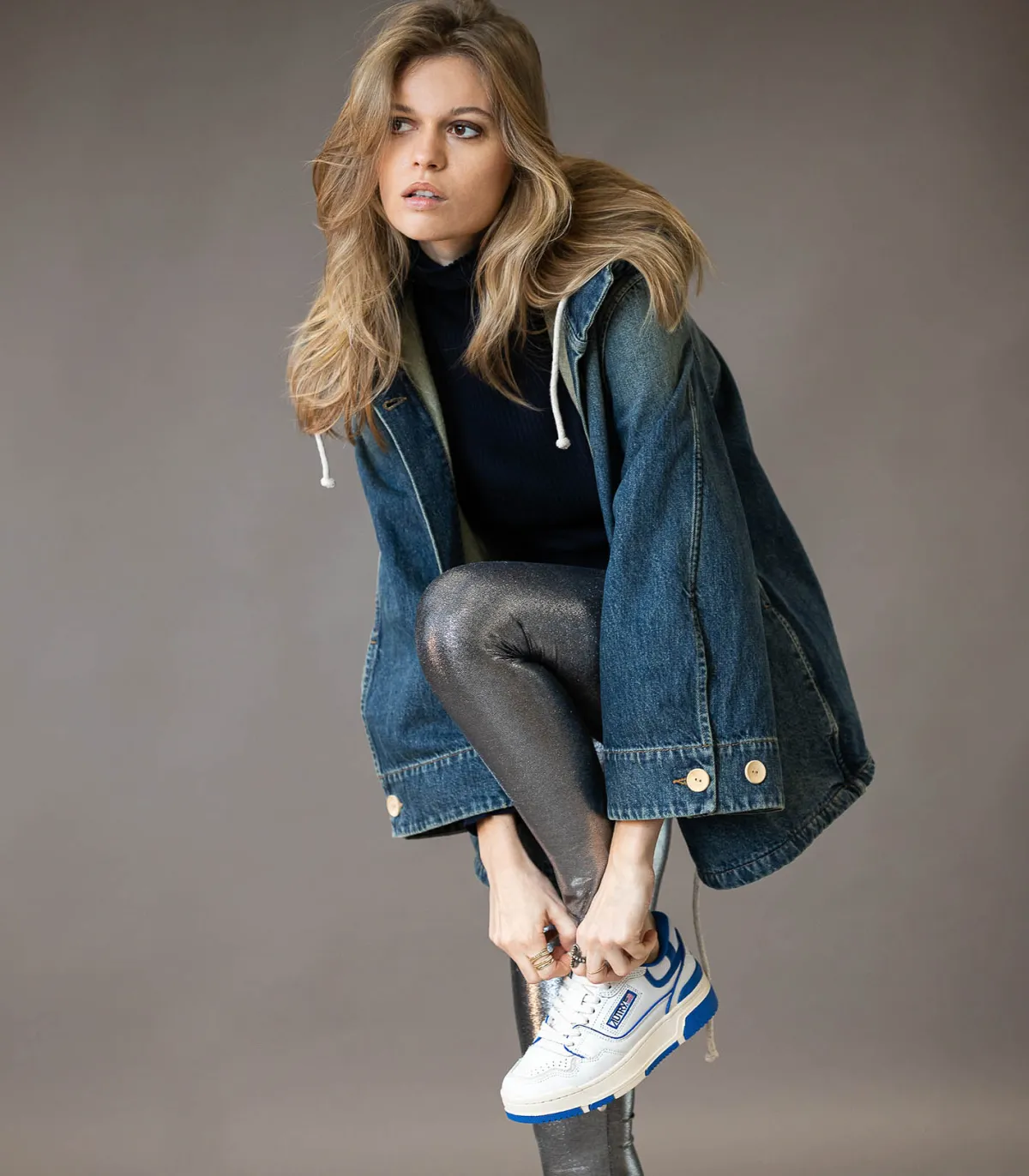 HAPPY HAUS Mini Parka Denim 5 years old*Femme Manteaux & Vestes